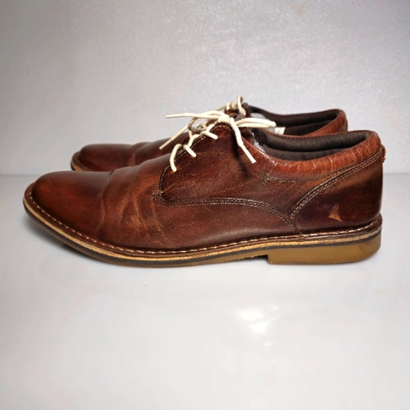 Steve Madden Brown Harpoon Oxford Wood Men's Size 12 - Picture 1 of 16